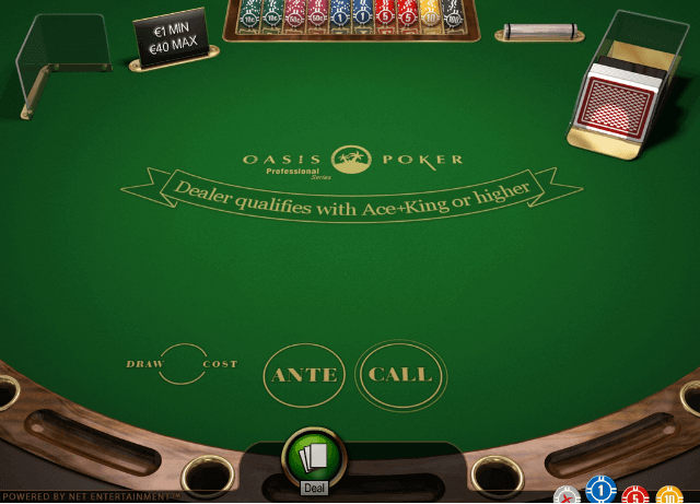Oasis poker Videopoker